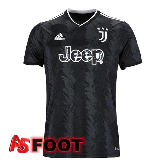 Maillot de Foot Juventus Exterieur Noir 2022/2023