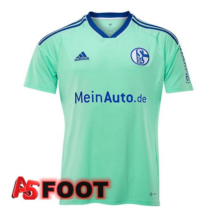 Maillot de Foot Schalke 04 Third Vert 2022/2023