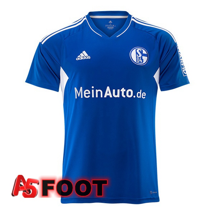 Maillot de Foot Schalke 04 Domicile Bleu 2022/2023