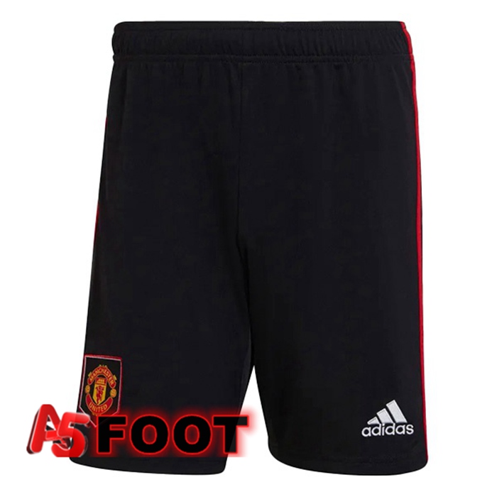 Short De Foot Manchester United Exterieur Blanc 2022/2023