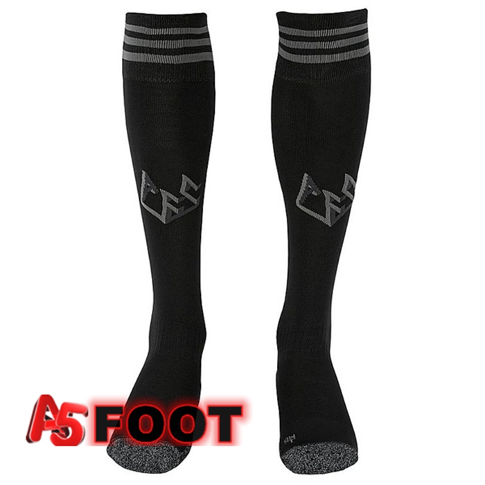 Chaussettes De Foot Arsenal Exterieur Noir 2022/2023