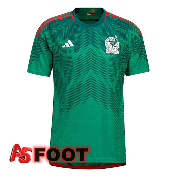 Maillot Mexique Domicile Vert Coupe du monde 2022