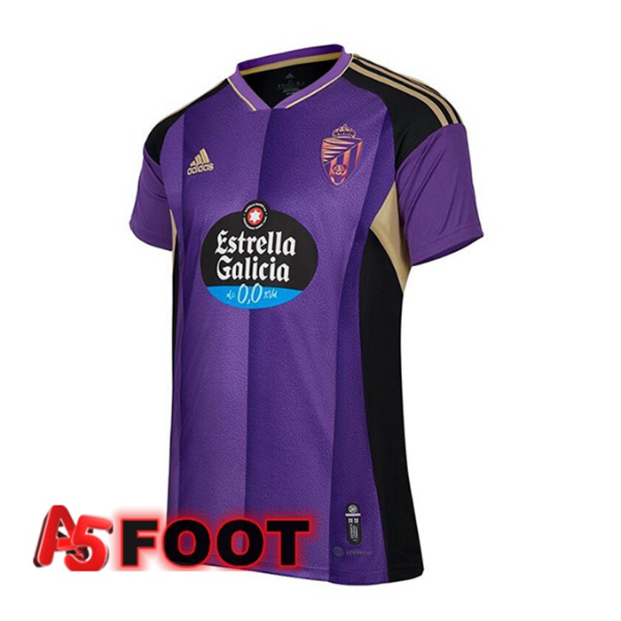 Maillot de Foot Real Valladolid Exterieur Pourpre 2022/2023