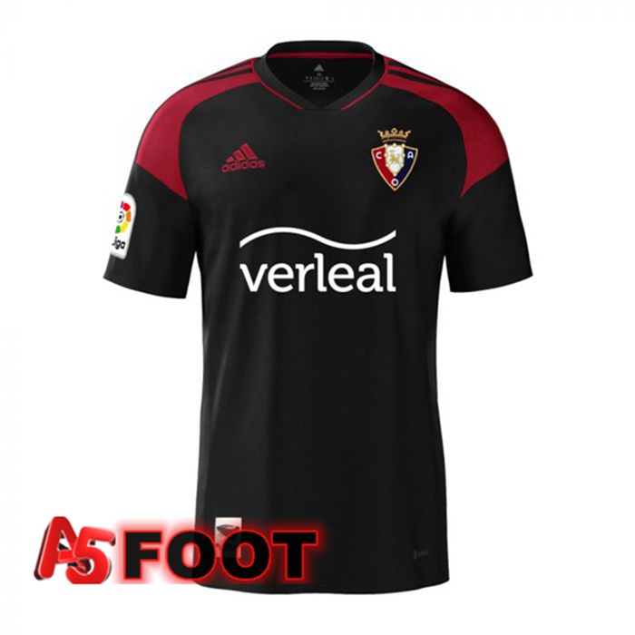 Maillot de Foot CA Osasuna Exterieur Noir 2022/2023