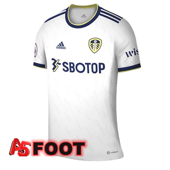 Maillot de Foot Leeds United Domicile Blanc 2022/2023