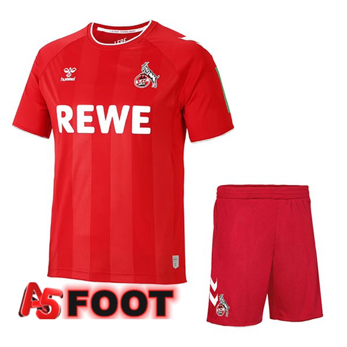 Maillot de Foot FC Koln Enfant Exterieur Rouge 2022/2023