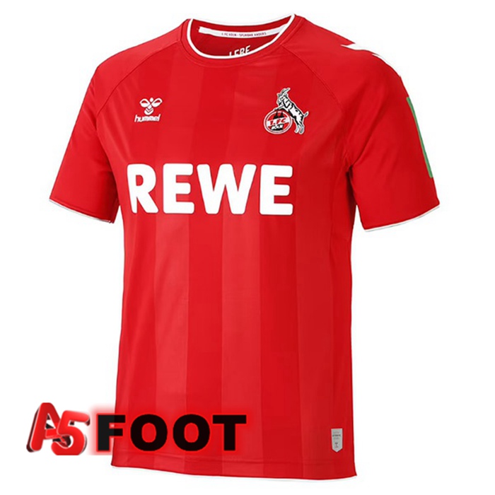 Maillot de Foot FC Koln Exterieur Rouge 2022/2023