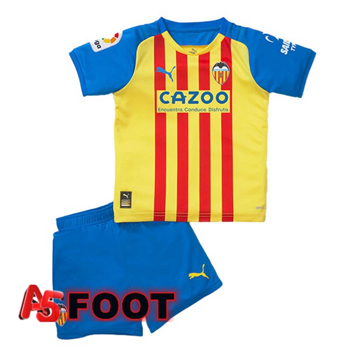 Maillot de Foot Valencia CF Enfant Third Jaune 2022/2023