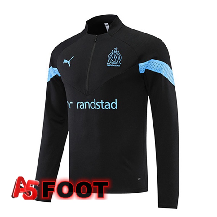 Training Sweatshirt Marseille OM Noir 2022/2023