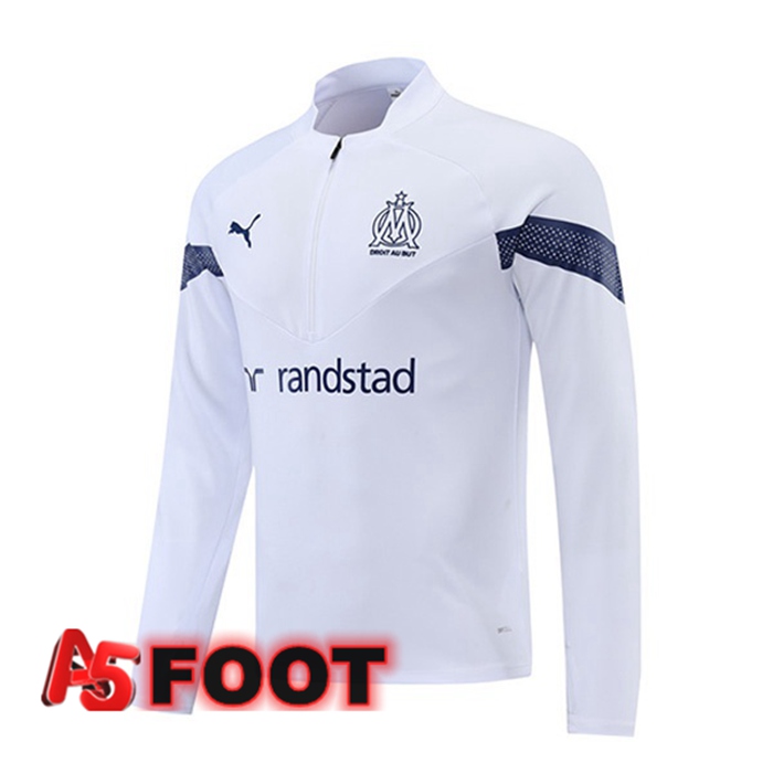 Training Sweatshirt Marseille OM Blanc 2022/2023