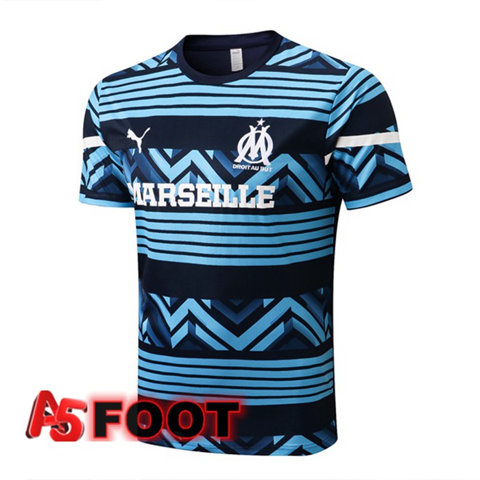 Training T-Shirts Marseille OM Bleu Royal 2022/2023