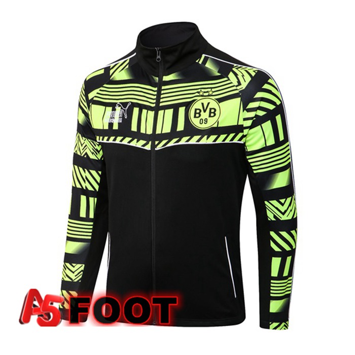 Veste Foot Dortmund BVB Noir Vert 2022/2023