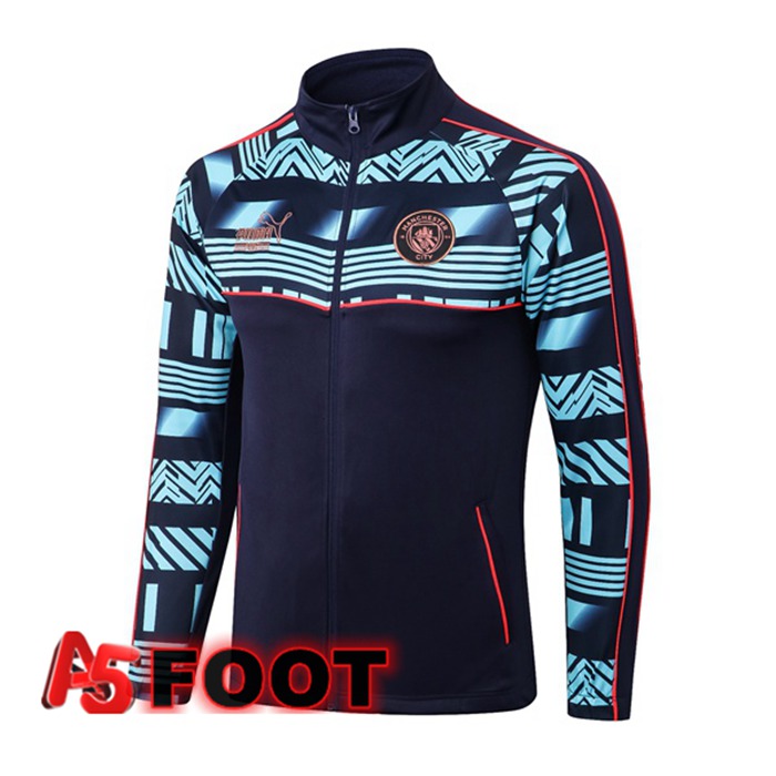 Veste Foot Manchester City Bleu Royal 2022/2023