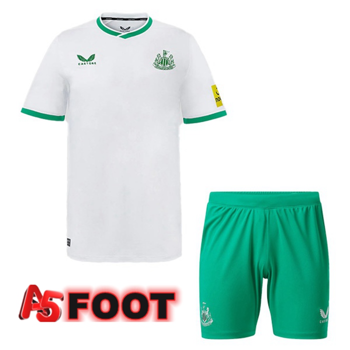 Maillot de Foot Newcastle United Enfant Third Blanc 2022/2023