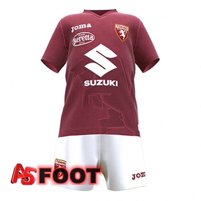 Maillot de Foot Torino FC Enfant Domicile Rouge 2022/2023