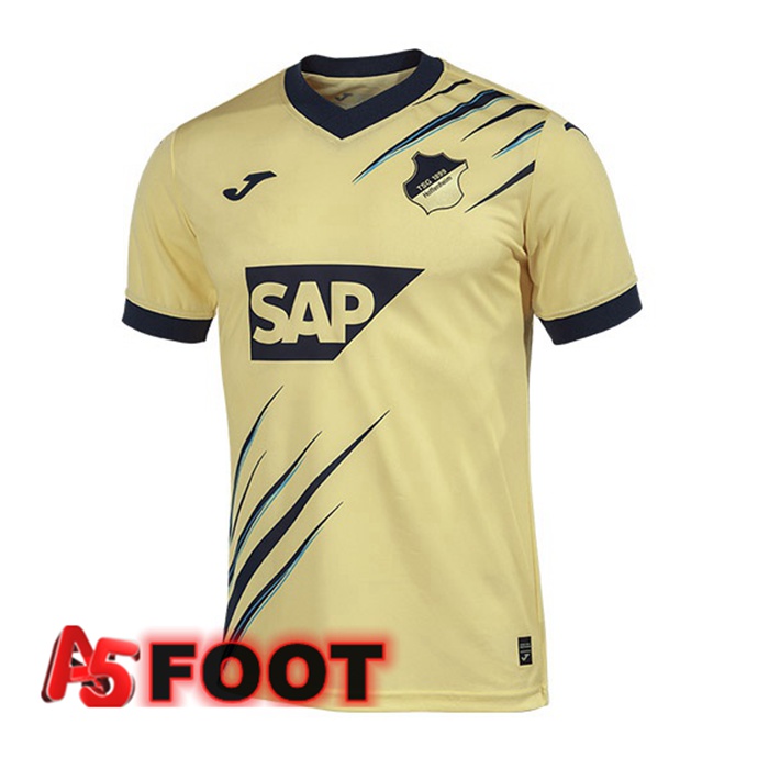 Maillot de Foot TSG Hoffenheim Exterieur Jaune 2022/2023