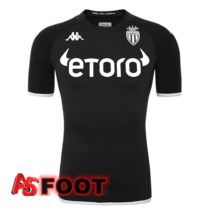 Maillot de Foot AS Monaco Exterieur Noir 2022/2023