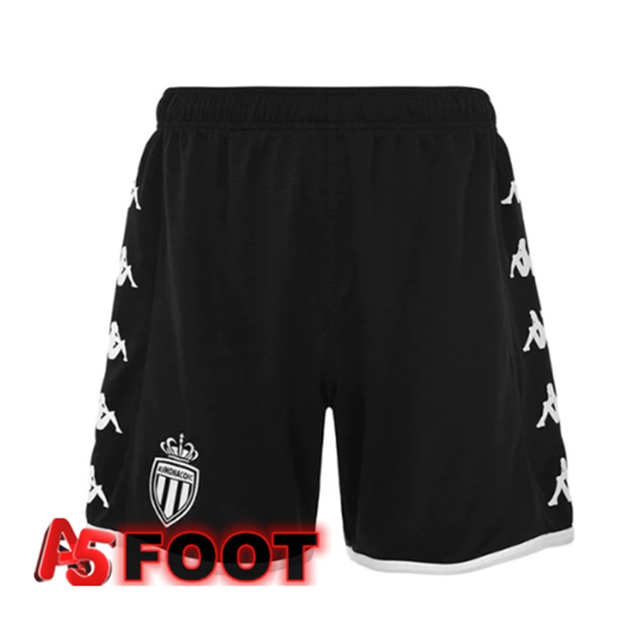Short De Foot AS Monaco Exterieur Noir 2022/2023