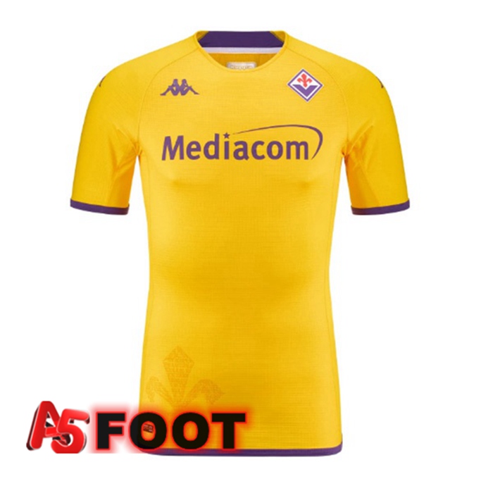Maillot de Foot ACF Fiorentina Gardien de but Jaune 2022/2023