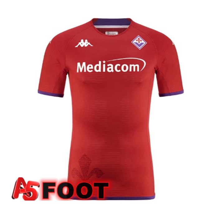 Maillot de Foot ACF Fiorentina Gardien de but Rouge 2022/2023