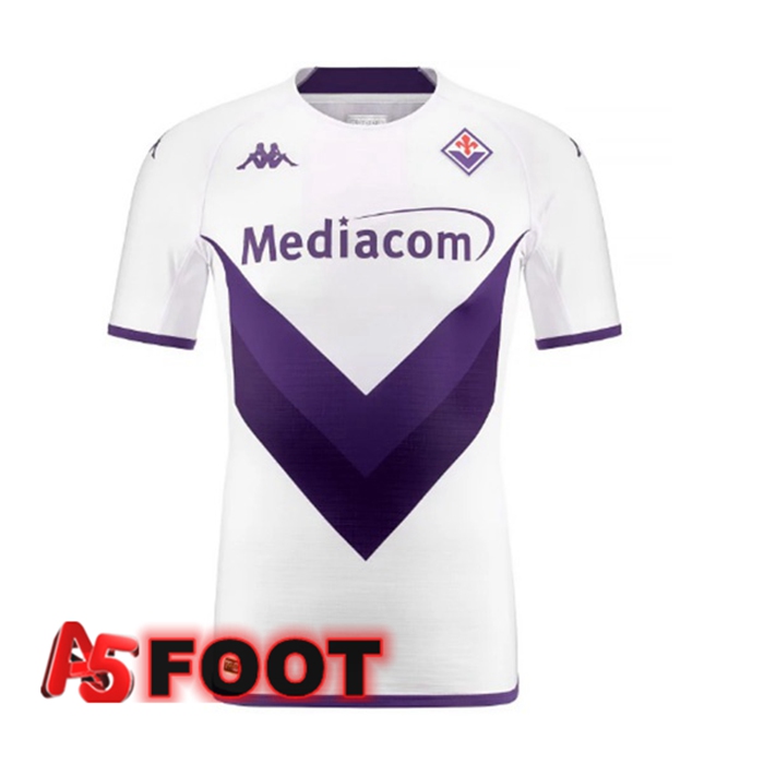 Maillot de Foot ACF Fiorentina Exterieur Blanc 2022/2023