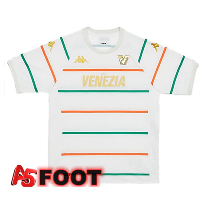Maillot de Foot Venise FC Exterieur Blanc 2022/2023