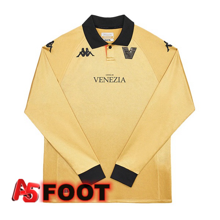 Maillot de Foot Venise FC Third Manche Longue Jaune 2022/2023