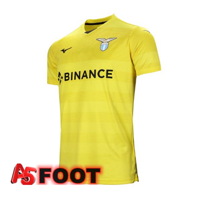 Maillot de Foot SS Lazio Gardien de but Jaune 2022/2023