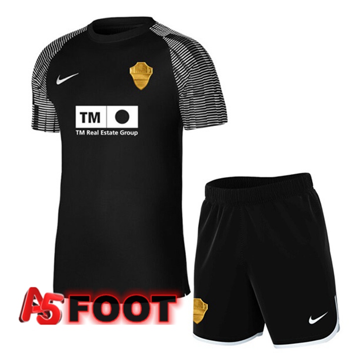 Maillot de Foot Elche CF Enfant Third Noir 2022/2023