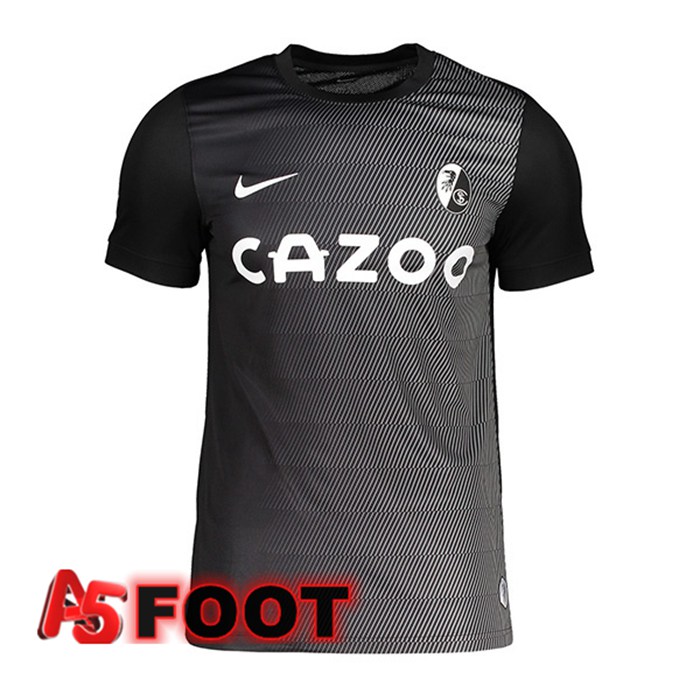 Maillot de Foot SC Fribourg Exterieur Noir 2022/2023