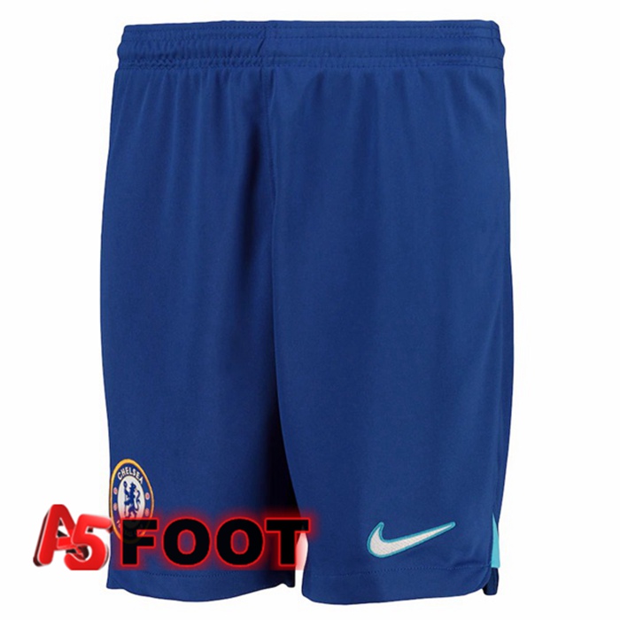 Short De Foot FC Chelsea Domicile Bleu 2022/2023