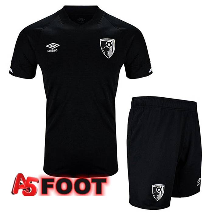 Maillot de Foot AFC Bournemouth Enfant Third Noir 2022/2023