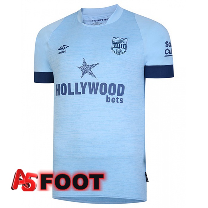 Maillot de Foot Brentford FC Exterieur Bleu 2022/2023