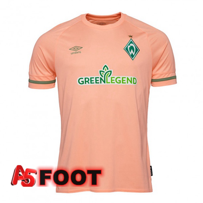 Maillot de Foot SV Werder Bremen Exterieur Rose 2022/2023
