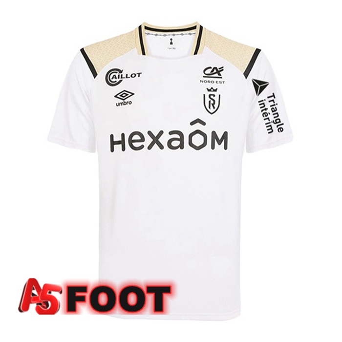 Maillot de Foot Stade de Reims Exterieur Blanc 2022/2023