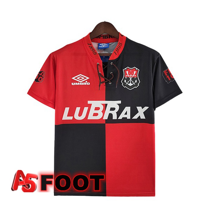 Maillot Flamengo Retro Édition 100e Anniversaire Rouge Noir 1994