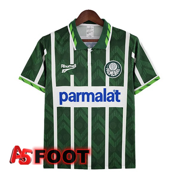 Maillot de Foot Palmeiras Retro Domicile Vert 1996