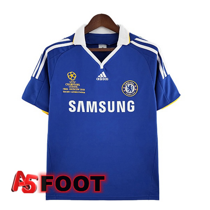 Maillot de Foot FC Chelsea Retro Domicile Bleu 2008-2009