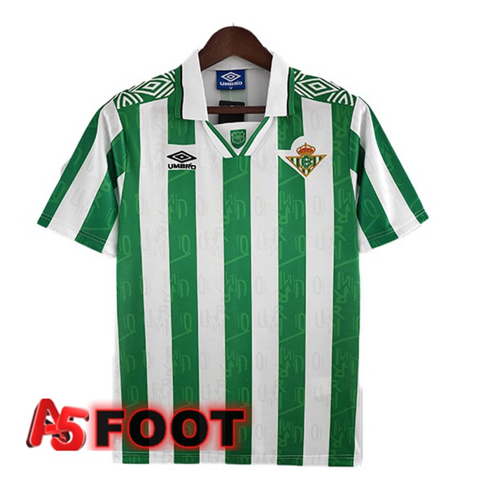 Maillot de Foot Real Betis Retro Domicile Vert 1994-1995