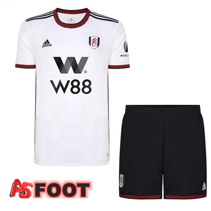 Maillot de Foot Fulham FC Enfant Domicile Blanc 2022/2023