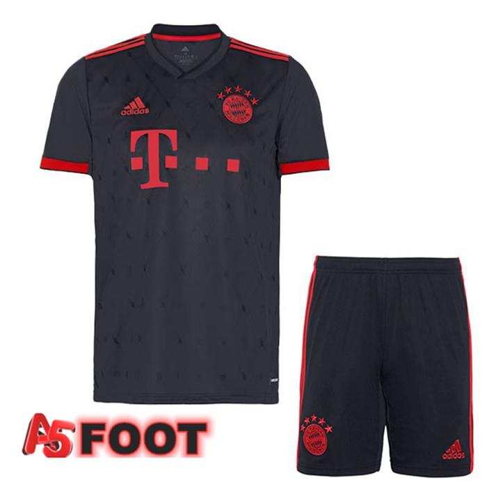 Maillot de Foot Bayern Munich Enfant Third Noir 2022/2023