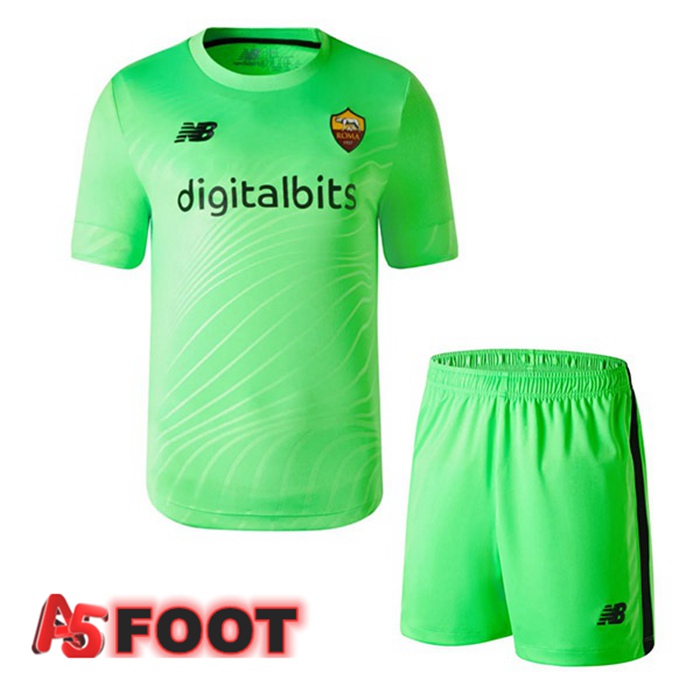 Maillot de Foot AS Monaco Enfant Gardien de but Vert 2022/2023