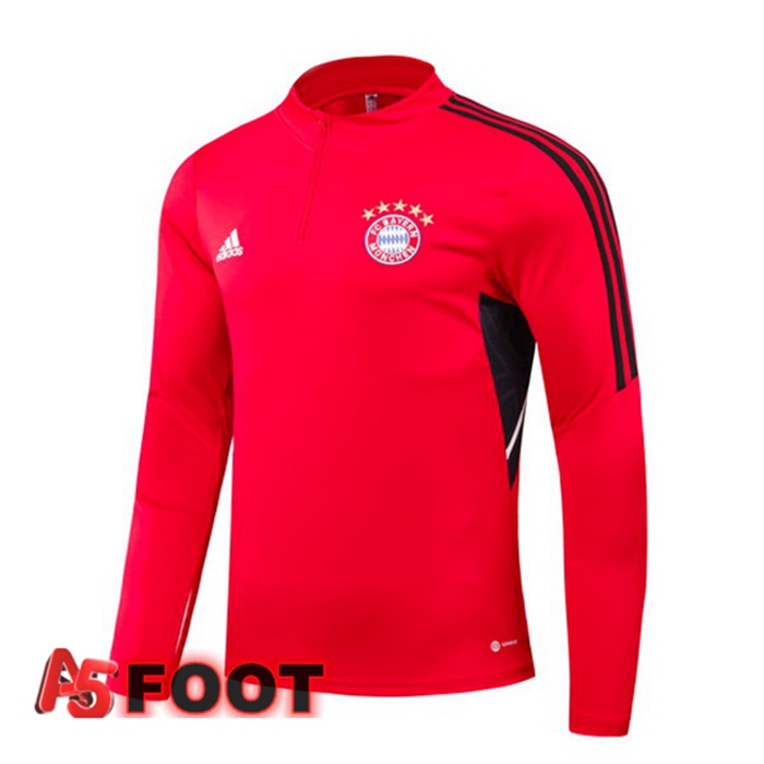 Training Sweatshirt Bayern Munich Rouge 2022/2023