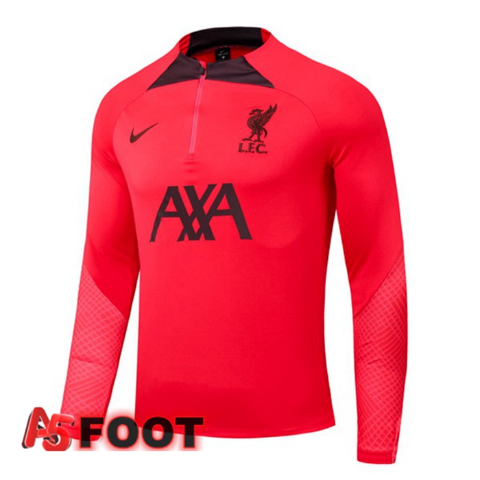 Training Sweatshirt FC Liverpool Rouge 2022/2023