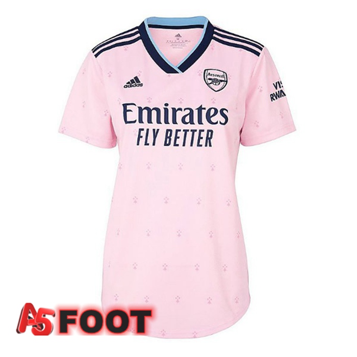 Maillot de Foot Arsenal Femme Third Rose 2022/2023