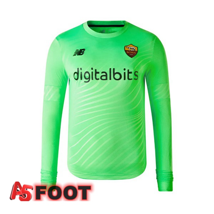 Maillot de Foot AS Monaco Gardien de but Manche longue Vert 2022/2023