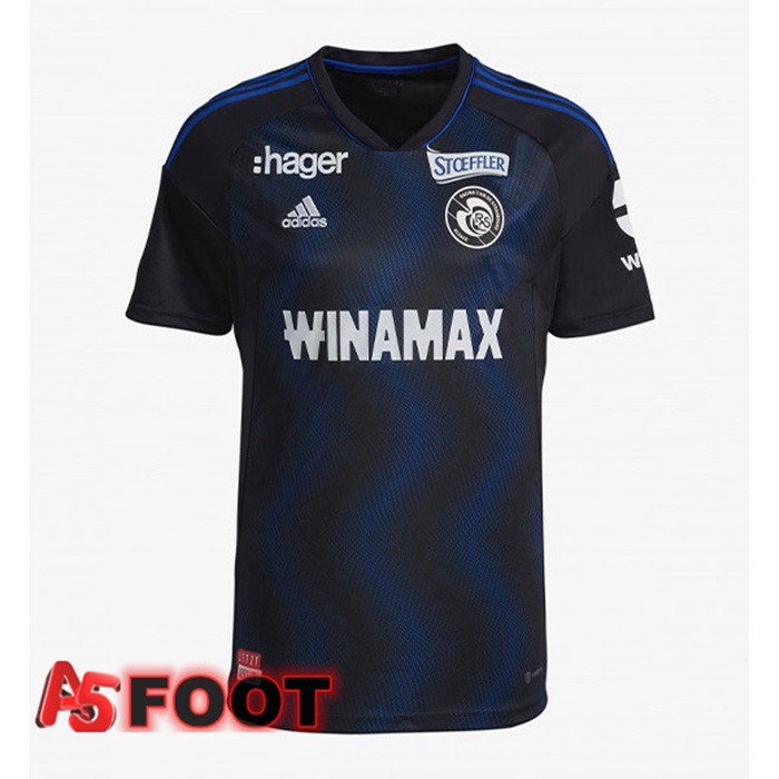 Maillot de Foot RC Strasbourg Alsace Third Noir 2022/2023