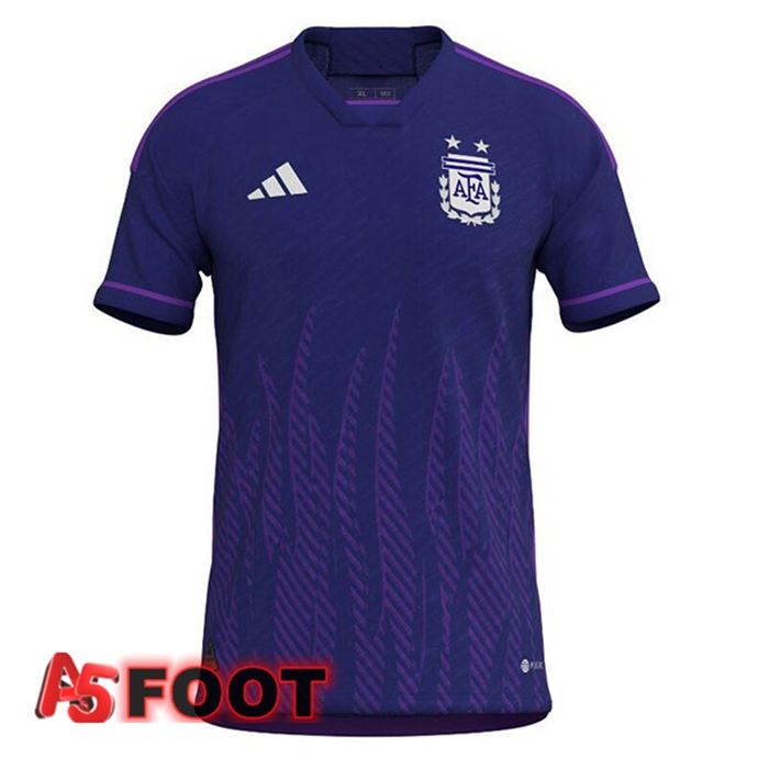 Maillot Foot Equipe de Argentine Exterieur Pourpre 2022/2023