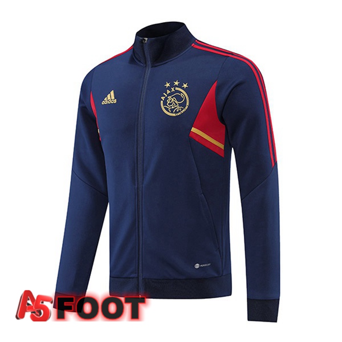 Veste Foot Afc Ajax Bleu 2022/2023