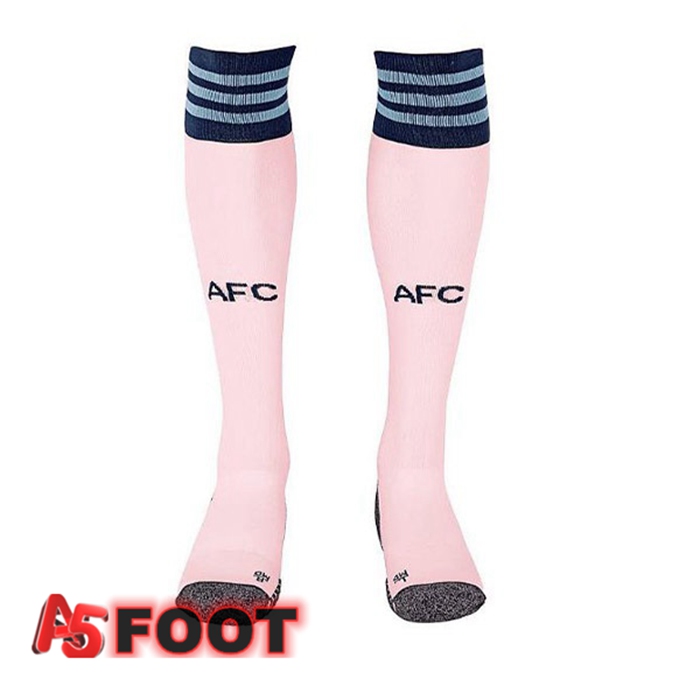 Chaussettes De Foot Arsenal Third Rose 2022/2023